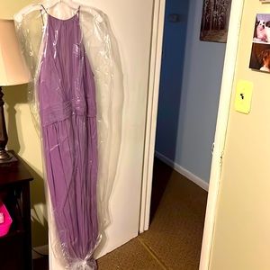 David’s Bridal Bridesmaid Dress in Wisteria